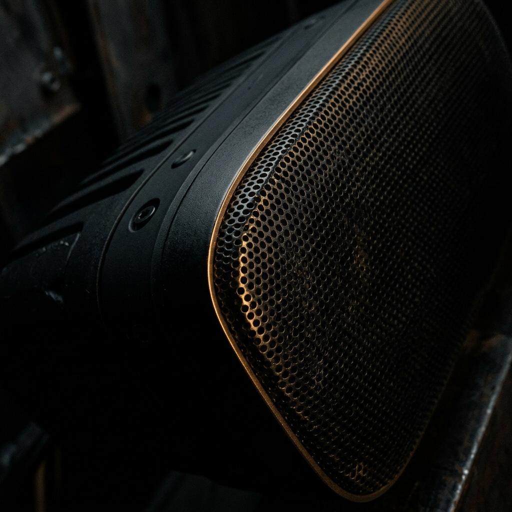 Acoustic mesh abstract texture